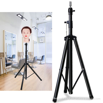 Canvas Block Head Tripod Wig Stand With Travel Bag Tripod Stand Tripod for mannequin head